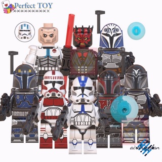 พร้อมส่ง ของเล่นตัวต่อเลโก้ ฟิกเกอร์ Star Wars Clonetroopers ขนาดเล็ก