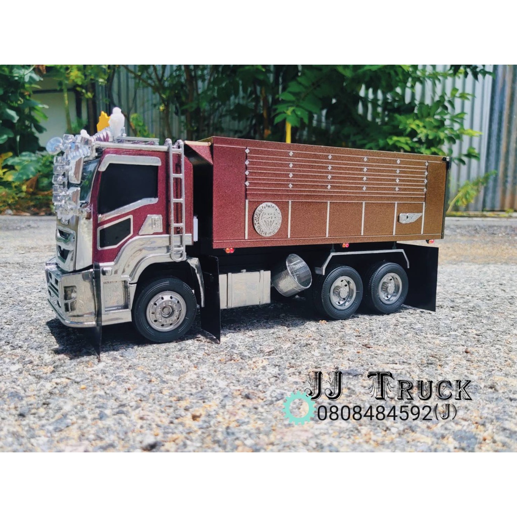 โล่สีบอร์นติดกระบะโมเดลรถบรรทุกสเกล1-24-ใช้ติดตกเเต่งกะบะรถบรรทุกร้านjjtruck-โมเดลรถบรรทุกเฮนเมด-1ชุดมี-4-ชิ้น