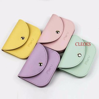 Cleoes Soft Mini Leather Coin Purse Lipstick Pouch