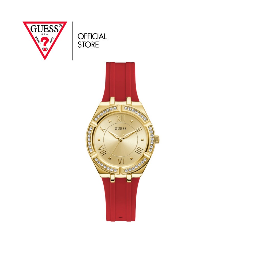 ภาพหน้าปกสินค้าGUESS นาฬิกาข้อมือผู้หญิง รุ่น GW0034L6 สีแดง จากร้าน guess_thailand บน Shopee