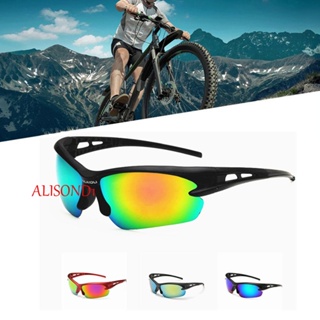 Alisond1 แว่นตากันแดด กัน UV400 ป้องกันการกระแทก แฟชั่นสําหรับผู้ชาย เหมาะกับการขี่จักรยาน ตกปลา กอล์ฟ