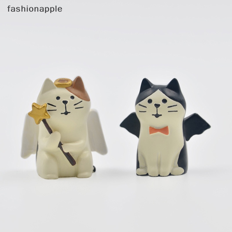 fashionapple-ใหม่-พร้อมส่ง-โมเดลฟิกเกอร์เรซิ่น-รูปปีศาจนางฟ้า-แมว-สําหรับตกแต่งบ้าน-1-ชิ้น