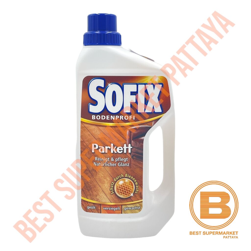 โซฟิก-ปาร์เกตต์-ผลิตภัณฑ์ทำความสะอาดพื้นปาร์เก้-1-ลิตร-sofix-parkett-1-l