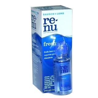 Renu fresh รีนิว น้ำยาล้างคอนแทคเลนส์