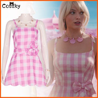 Movie Barbie Ken Cosplay Costume ชุดคอสเพลย์ รูปหัวใจ สีชมพู เหมาะกับปาร์ตี้ฮาโลวีน สําหรับผู้ชาย และผู้หญิง