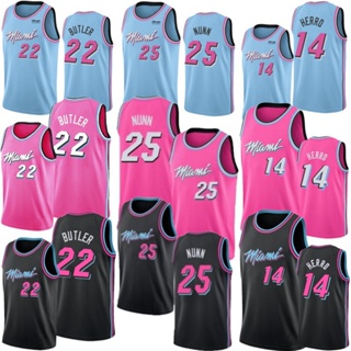 เสื้อกีฬาแขนสั้น ปักลาย NBA Jersey Hot # 22 Butler 25 14 Y11,17 384286