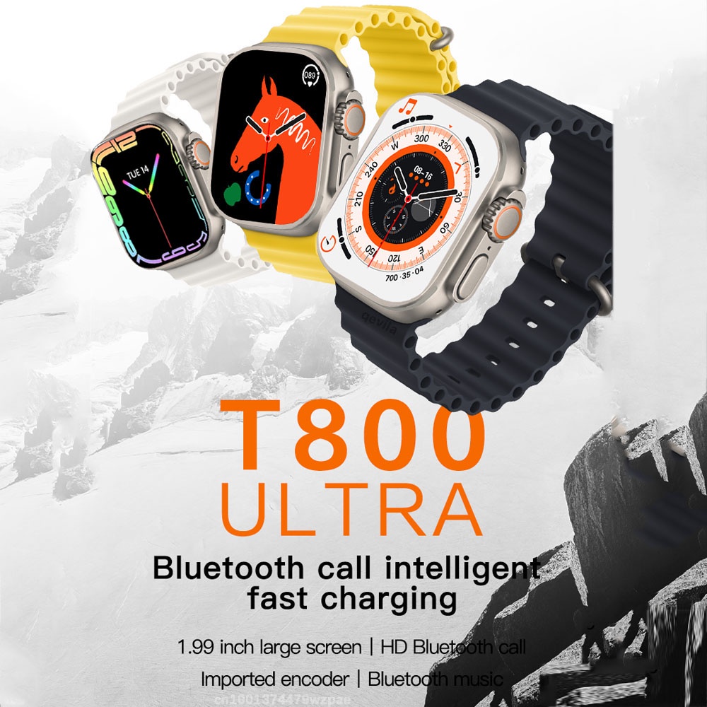 t800-ultra-นาฬิกาข้อมือสมาร์ทวอทช์-เชื่อมต่อบลูทูธ-หน้าจอ-hd-1-99-นิ้ว-สําหรับผู้ชาย-และผู้หญิง