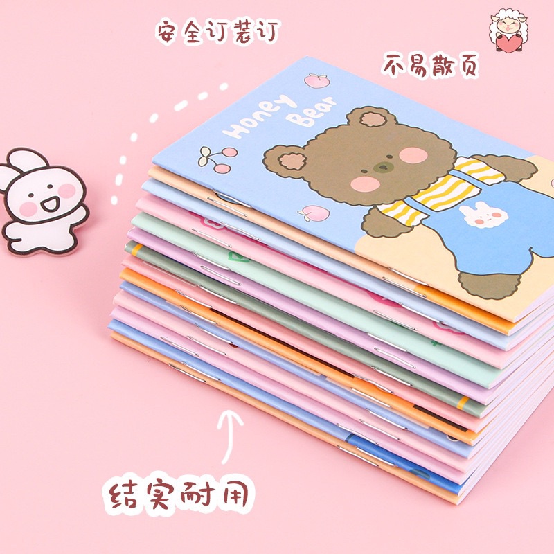 notebook-a7สมุดโน๊ตจิ๋ว-สุ่มลาย-สมุดจิ๋ว-มีเส้น-10-5x7-cm-สมุดจดบันทึก-สมุดพกพา-สมุดโน๊ต-ของแจก