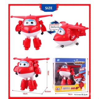 【ของแท้】ของเล่นฟิกเกอร์ Auldey Super Wings SGXC 1TKM ขนาดใหญ่ สําหรับเด็ก