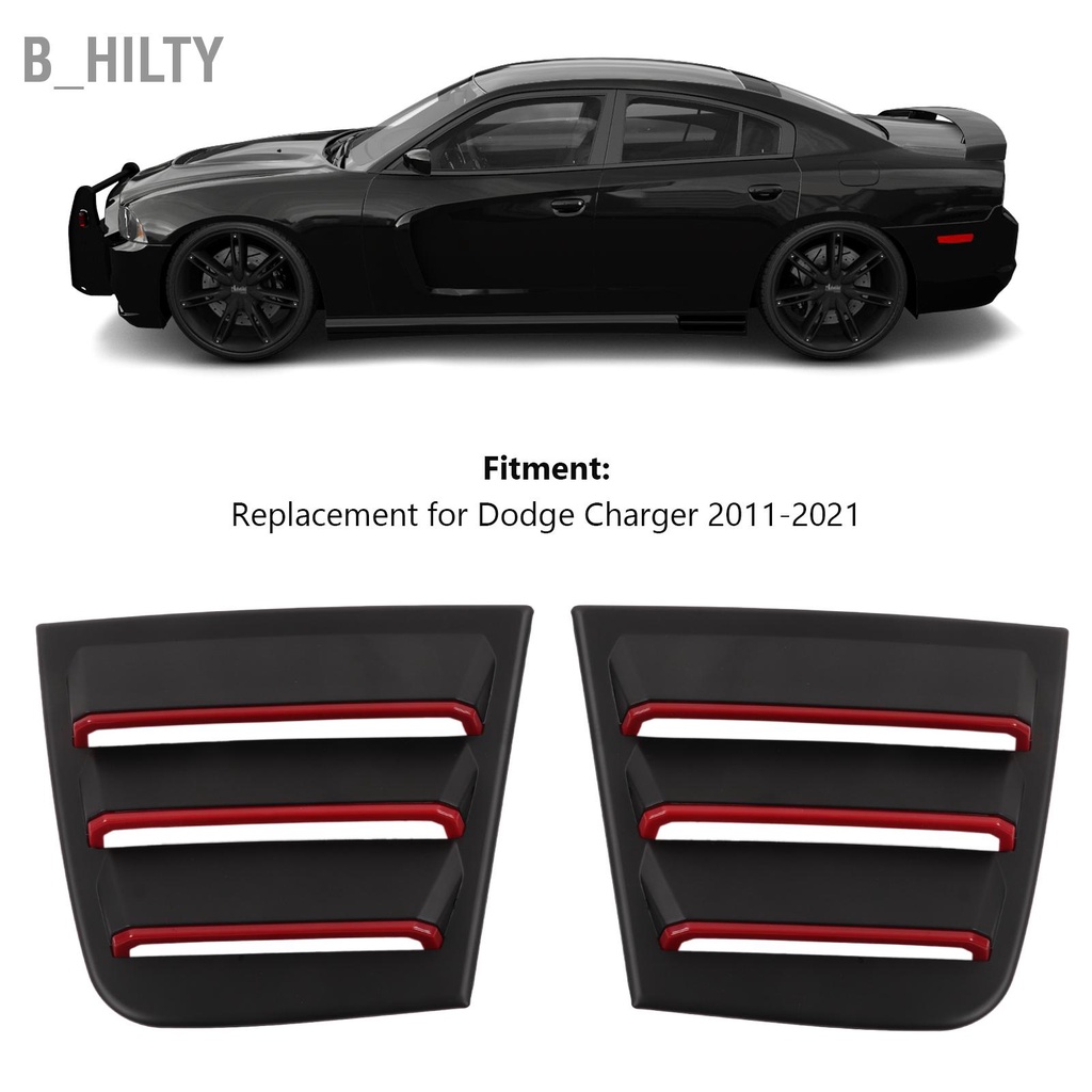 b-hilty-2-ชิ้นบานเกล็ดหน้าต่างด้านข้าง-abs-wearproof-air-vent-scoop-shades-เปลี่ยนฝาครอบสำหรับ-dodge-charger-2011-2021
