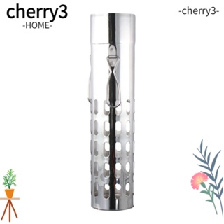 Cherry3 ที่พักหัวเทียน สเตนเลส ทนความร้อนสูง 2.36 นิ้ว กันไฟ สีเงิน สําหรับตั้งแคมป์