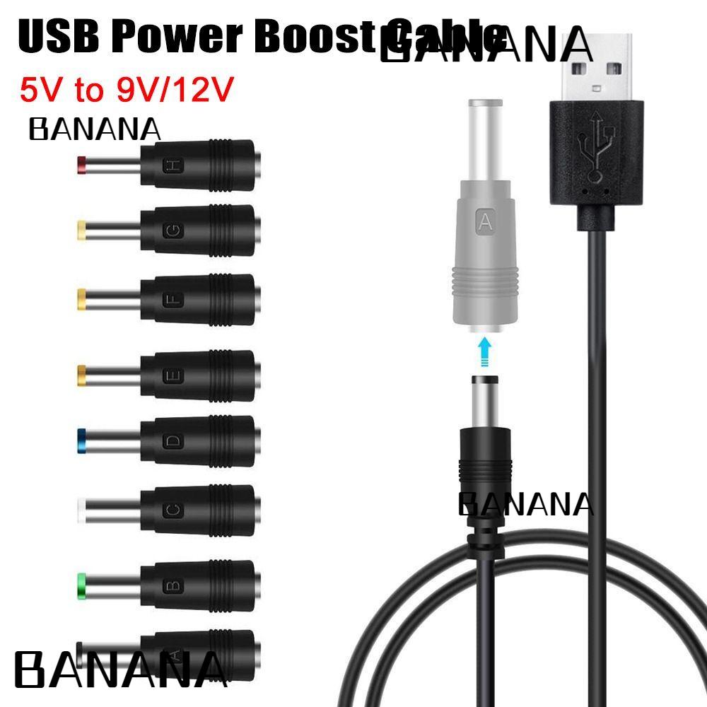 banana1-สายเคเบิล-usb-สําหรับเราเตอร์-wifi-โมเด็มพัดลม-ลําโพง-wifi-เป็นพาวเวอร์แบงค์-dc-5v-เป็น-12v-9v