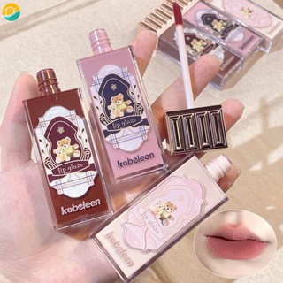 Cloudy Bear ลิปสติก เนื้อแมตต์กํามะหยี่ กันน้ํา ติดทนนาน 6 สี สําหรับผู้หญิง