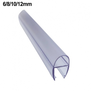 Shower Seal Waterproof 1 Pc 1m Length 6/8/10/12mm For All Glass Doors PVC