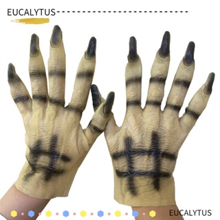 Eutus ถุงมือคอสเพลย์ พร้อมกรงเล็บ เล็บยาว สไตล์โกธิค พังก์ ตลก ปาร์ตี้ น่ากลัว พร็อพเทศกาล