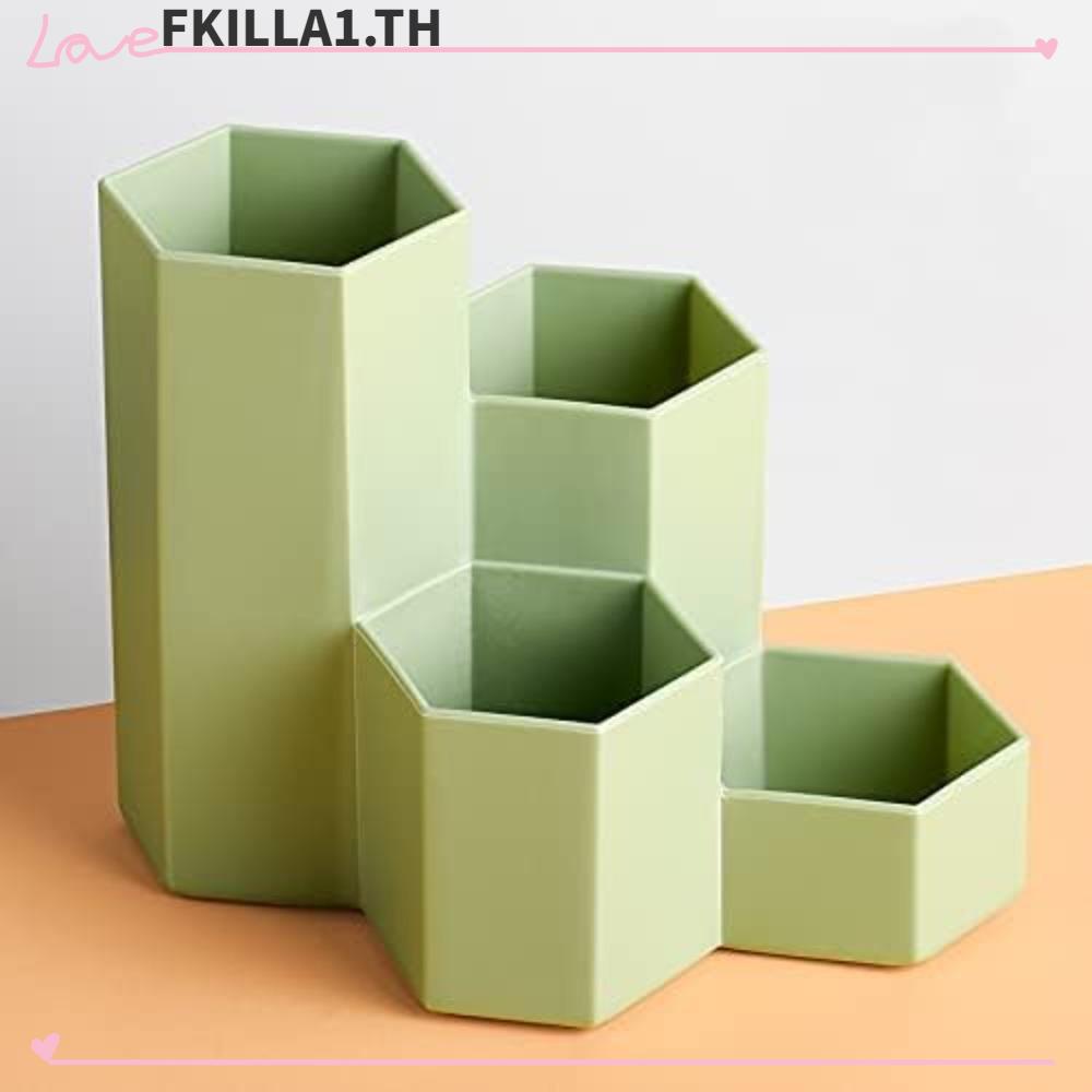 faccfki-กล่องทิชชู่-พลาสติก-สีเขียว-อเนกประสงค์-สําหรับจัดระเบียบโต๊ะทํางาน-สํานักงาน