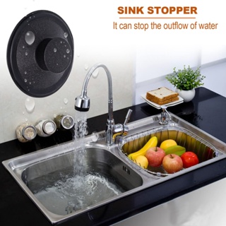 Sink Stopper Bathroom Accessories Protects Your Disposal Durable 2 Pcs