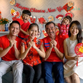 Blala แบนเนอร์แขวนผนัง ลายเทศกาลปีใหม่จีน สําหรับตกแต่งบ้าน เทศกาลฤดูใบไม้ผลิ 2023