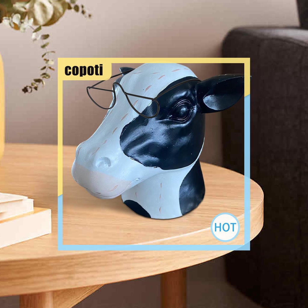 copoti-กรอบแว่นตา-รูปหัววัว-พร้อมหัวกระทิง-สไตล์สร้างสรรค์-สําหรับตกแต่งบ้าน