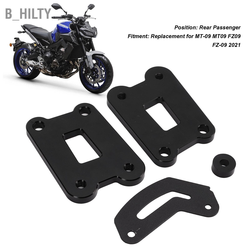 b-hilty-ชุดลดคันเหยียบหลังรถจักรยานยนต์อลูมิเนียมอัลลอยด์สำหรับ-mt-09-mt09-fz09-fz-09-2021