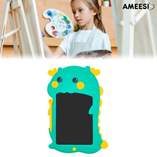 Ameesi บอร์ดวาดภาพอิเล็กทรอนิกส์ LCD ABS ประหยัดพลังงาน เป็นมิตรกับสิ่งแวดล้อม 8.5 นิ้ว สําหรับเด็ก