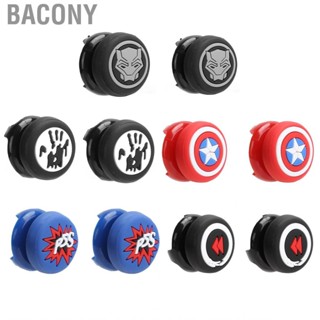 Bacony 1 Pair Thumb Stick Grips Rocker Caps Plastic Joystick Cover Protector for PS4/PS5 Gamepad