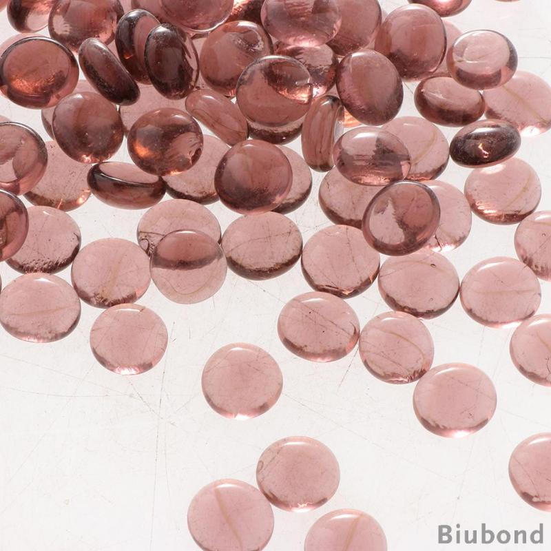 biubond-กรวดหินอ่อน-ทรงกลม-แบน-สําหรับตกแต่งตู้ปลา-100-ชิ้น