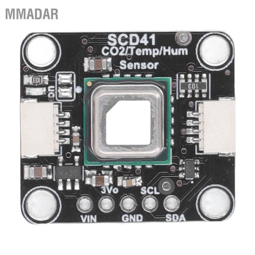 mmadar-โมดูลเซ็นเซอร์-co2-เซ็นเซอร์ความเข้มข้นของก๊าซคาร์บอนไดออกไซด์พร้อมการตรวจจับอุณหภูมิความชื้น