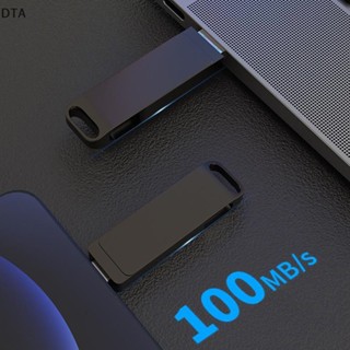 Dta แฟลชไดรฟ์ USB c Type c USB2.0 โลหะ ความจุสูง สําหรับโทรศัพท์มือถือ คอมพิวเตอร์ DT