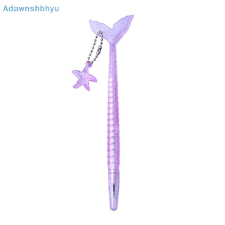 Adhyu ปากกาเจลคริสตัล กลิตเตอร์ รูปปลาดาว นางเงือก ขนาดเล็ก สําหรับนักเรียน สํานักงาน TH
