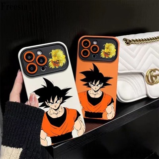 เคสโทรศัพท์มือถือ แบบนิ่ม ลาย Super Saiyan Goku ขนาดใหญ่ สําหรับ Apple Iphone 14promax 13pro 12 11 7p 3ILQ