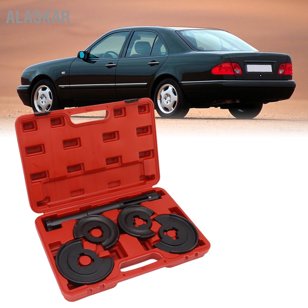 alaskar-5pcs-suspension-coil-spring-compressor-ชุดเปลี่ยนสำหรับ-w107-w114-w115-w116-w123-w126-w140-w203-เพลาหลัง