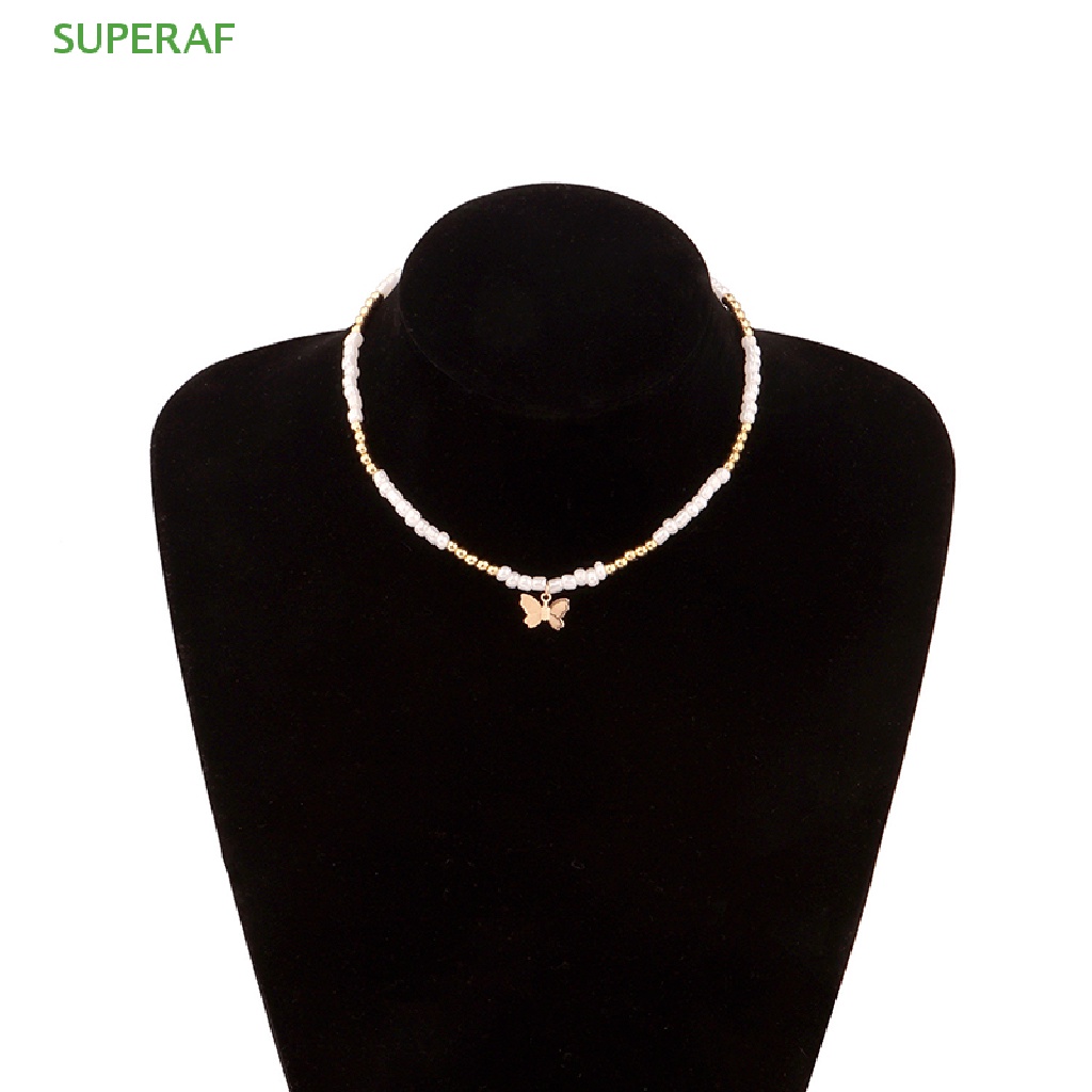 superaf-สร้อยคอโช้กเกอร์-จี้ลูกปัดผีเสื้อ-ดาว-ขนาดเล็ก-หลากสี-โบฮีเมียน-เครื่องประดับ-สําหรับผู้หญิง-ขายดี