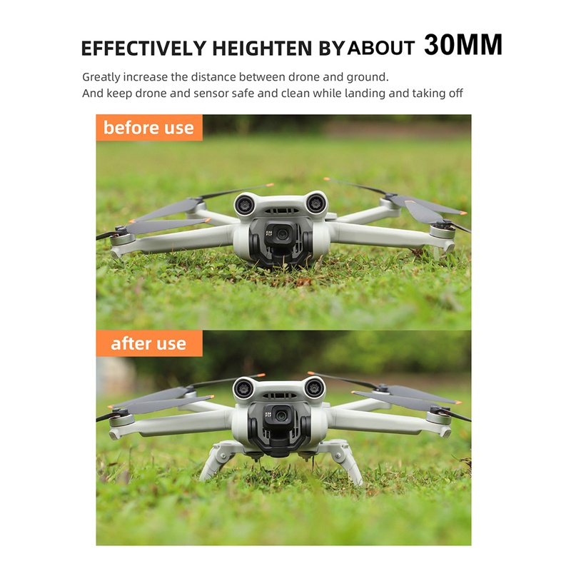 sunnylife-ขาตั้งโดรน-dji-mini-3-pro-heighten-mini-3pro-สีส้ม