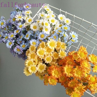 Fallforbeauty ช่อดอกเดซี่ 30 ดอก DIY สําหรับตกแต่งบ้าน ออฟฟิศ สวน ในร่ม กลางแจ้ง