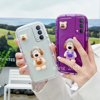 Cute Phone Case เคส Realme GT Master Edition Neo 2 3T Casing Lens Protection Soft Case 3D Cartoon Dog Realme GT Master Edition Phone Back Cover เคสโทรศัพท