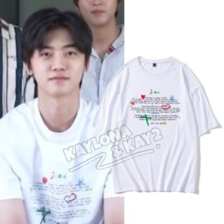 เสื้อยืด พิมพ์ลายตัวอักษร JAEMIN NCT MEMBER JCDC สําหรับผู้หญิง M-XXL