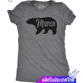 อาทิตย์ที่สองของเดือนพฤษภาคม Mothers Day วันแม่ MOM วันแม่แห่งชาติ ดอกคาร์เนชั่น Womens Mama Bear T Shirt Cute Funny Be