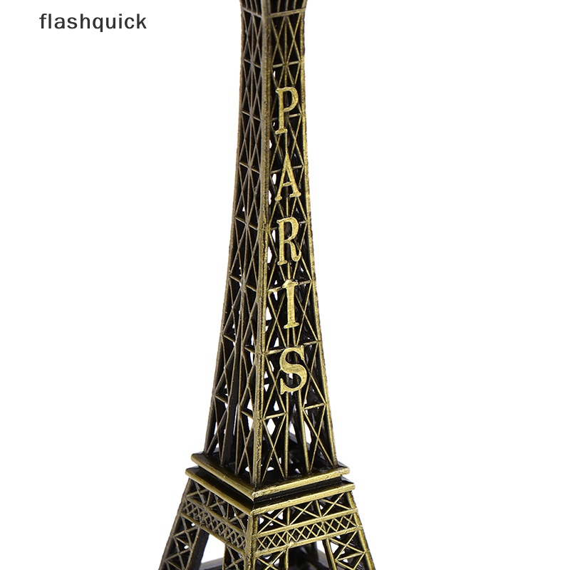 flashquick-โมเดลหอไอเฟลปารีส-โลหะ-สีบรอนซ์-สไตล์เรโทร-สําหรับตกแต่งบ้าน