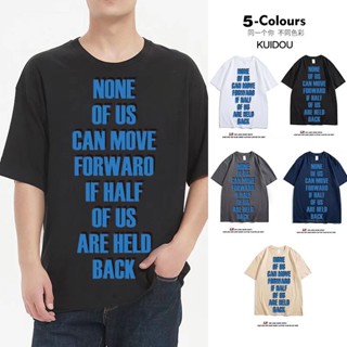 【NEW】เสื้อยืดแขนสั้น คอกลม ทรงหลวม ขนาดใหญ่ เข้ากับทุกการแต่งกาย แฟชั่นฤดูร้อน สําหรับผู้ชาย 2022