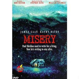 DVD ดีวีดี Misery อ่านแล้วคลั่ง (เสียง อังกฤษ ซับ ไทย/อังกฤษ) DVD ดีวีดี