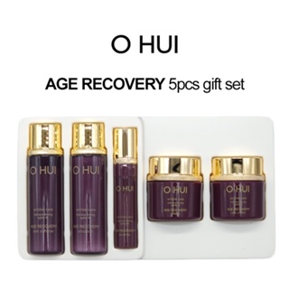 O HUI AGE RECOVERY 5pcs gift set /  skin softener / emulsion / essence / cream / eye cream