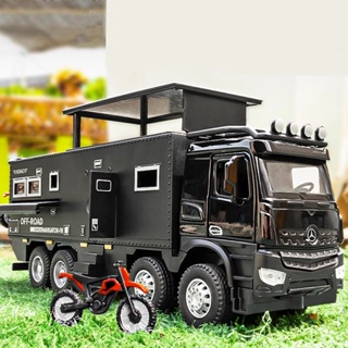 โมเดลรถยนต์ 1:24 NOMADISMs Arocs Unimog แบบโลหะ ของเล่นสําหรับเด็ก