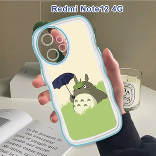 สําหรับ Redmi Note 12 Pro 4G 5G Note 12 Pro เคสโทรศัพท์มือถือแบบนิ่ม กันกระแทก กันรอยกล้อง ลายโตโรโร่ แฟชั่น