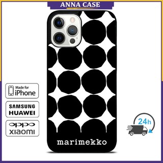 เคสโทรศัพท์มือถือ ลาย Marimekko 24 สําหรับ iPhone 14 Pro Max 13 Pro Max Samsung Galaxy Note10+ S21Ultra