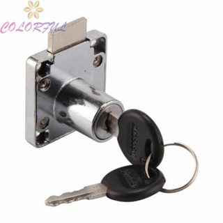 【COLORFUL】High Quality Cam Lock 2 Keys Accessories Cabinets Cupboard Furniture Lock
