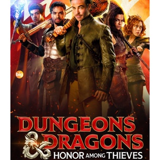 แผ่น Bluray หนังใหม่ ดันเจียนส์ &amp; ดรากอนส์ เกียรติยศในหมู่โจร (2023) Dungeons &amp; Dragons Honor Among Thieves (เสียง Eng 7