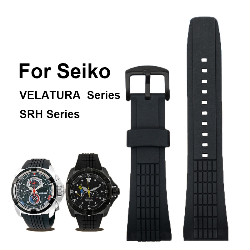 สายนาฬิกาข้อมือ-ยางซิลิโคนนิ่ม-กันน้ํา-26-มม-สําหรับผู้ชาย-และผู้หญิง-seiko-velatura-srh-series-spc007