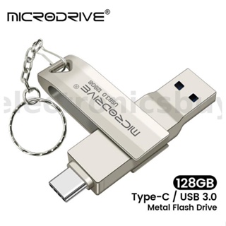 Microdrive MD223C USB3.0&Type-C หน่วยความจําโลหะคู่ ความเร็วสูง แบบพกพา 64G 128G 256G