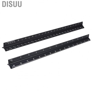 Disuu Triangular Scale Ruler Aluminum Scales Engineer Technical  WT